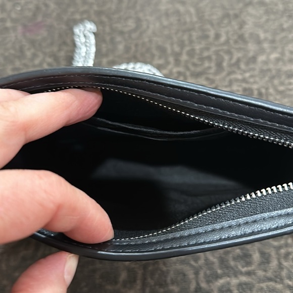 Coach Slim Crossbody Bag In Signature Canvas With Bow Print - Picture 7 of 10